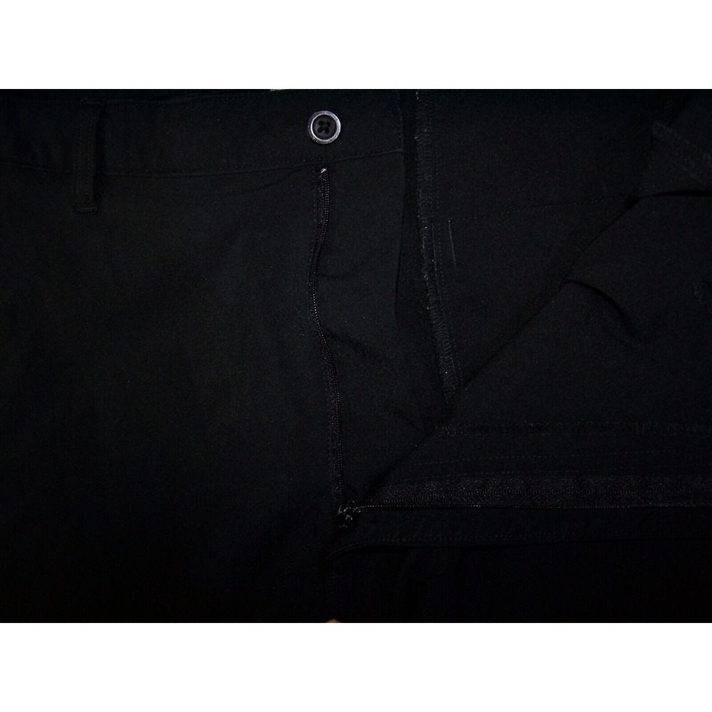Champion Track Pants Men's 37X30 (Tag 38X32) Black Athleisure Drawstring Pockets - Picture 6 of 13